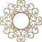 Ekena Millwork Reims Wood Fretwork Pierced Ceiling Medallion, Hickory, 34"OD x 13"ID x 3/8"T CMWP34X34X0375REHI - alternate 4